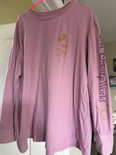 Walt Disney World 50th Anniversary EARidescent Mickey Long Sleeve T-Shirt XL