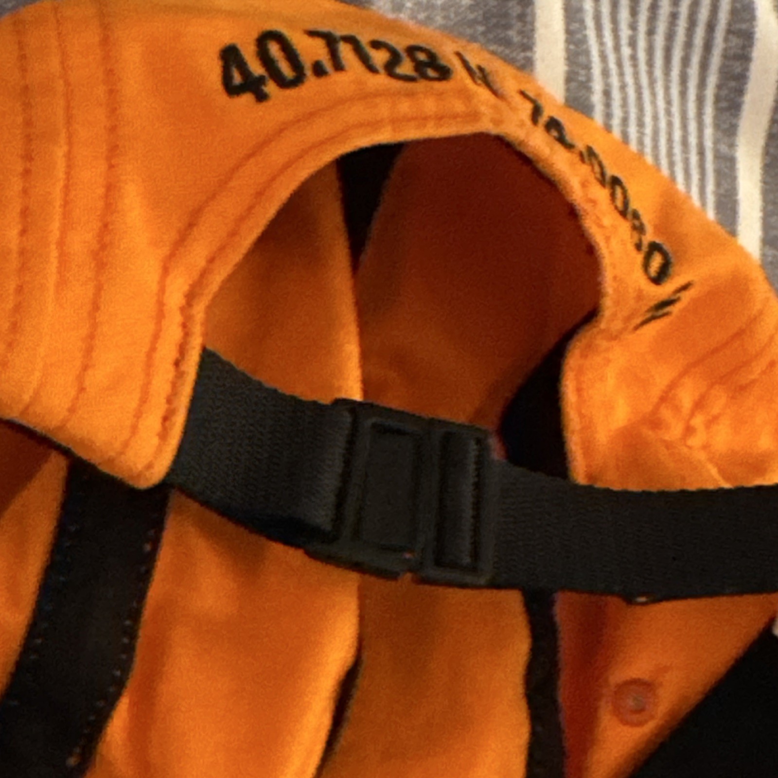 Supreme Orange 5 Panel Adjustable Streetwear Hat … - image 3