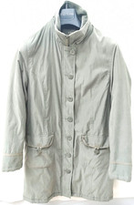 Per Una Khaki Olive Longline Utility Coat - Women's Medium - P2P 22" - 37" Lengt