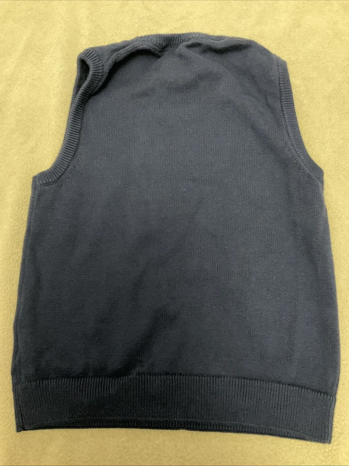 Janie & Jack Cascanueces Suéter Chaleco Talla 7 Vacaciones Navidad Foto 4 de 4