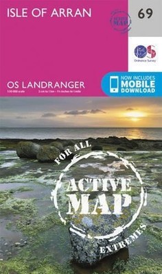 Isle of Arran by Ordnance Survey Folded Book
