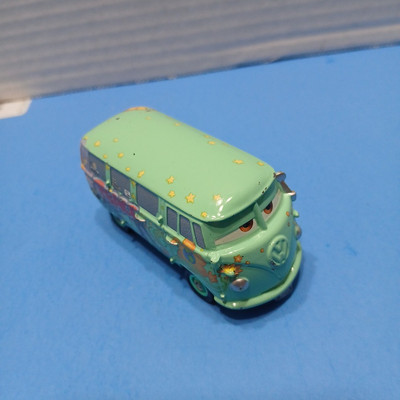 Disney Pixar Cars Filmore Hippie Van 2005 Toy Car Mattel Die Cast Toy PC007