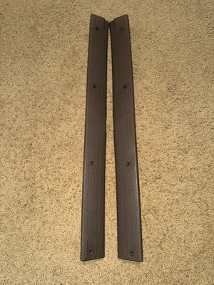 00-06 Toyota Tundra Door Sill Scuff Plate Set Trim X4 Brown Driver Passenger Oem