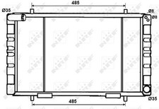 Radiateur Land Rover 90