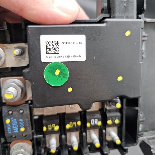 Chevrolet Malibu 2014-2016 caja de fusibles módulo de relé de conexión 23190409 arranque/parada - Imagen 15 de 21