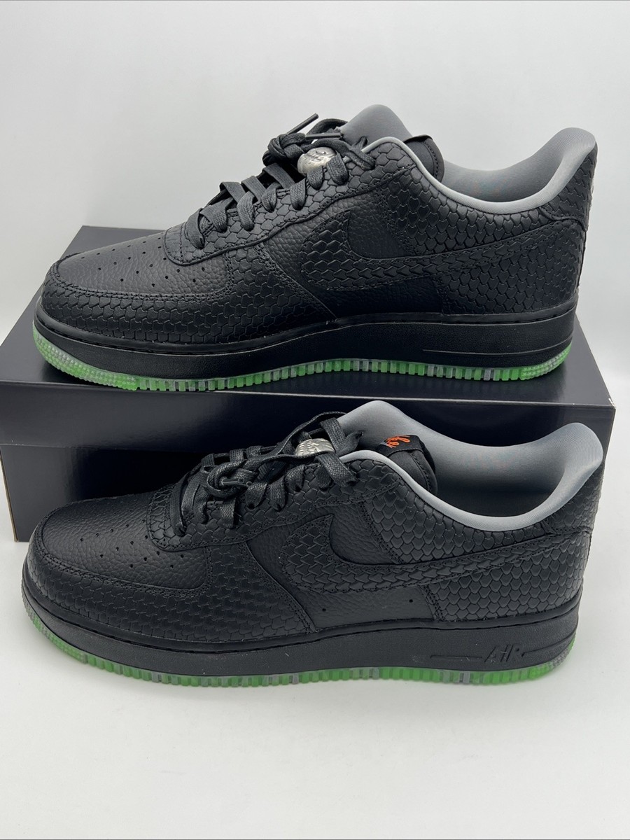 Nike Air Force 1 Low Halloween Headless Horseman Pumpkin Size 12