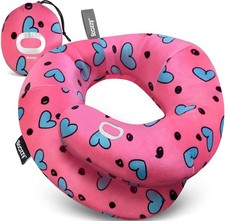 Kids Travel Neck Pillow 3-7 Y/O - Patented Soft Toddler Pillow for Head  Ch...