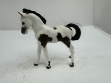 SCHLEICH Horse Club Pinto Foal 3  Figure Pony Brown White (13803) Retired 2015