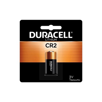 Duracell DLCR2BPK Ultra High Power Lithium Battery, CR2, 3V, 1/EA