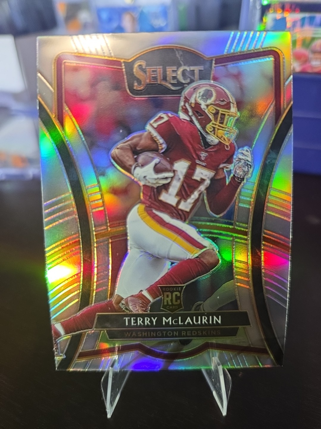 2019 Panini Select - Premier Level Terry McLaurin #152 Silver Prizm (RC)