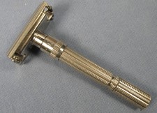 Vintage Used1966 Gillette SLIM ADJUSTABLE Safety RAZOR with Date Code L3