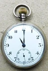 NO RESERVE HM 1929 Selex Dimier Freres & Cie Silver Pocket Watch Vintage Antique