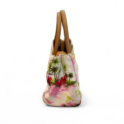 Relic Hawaiian Tropical Mini Bag Purse Double Handle Removable Crossbody Strap - Picture 3 of 10