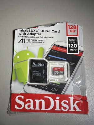 SanDisk Ultra PLUS 128GB microSD MicroSDXC UHS-I Memory Card