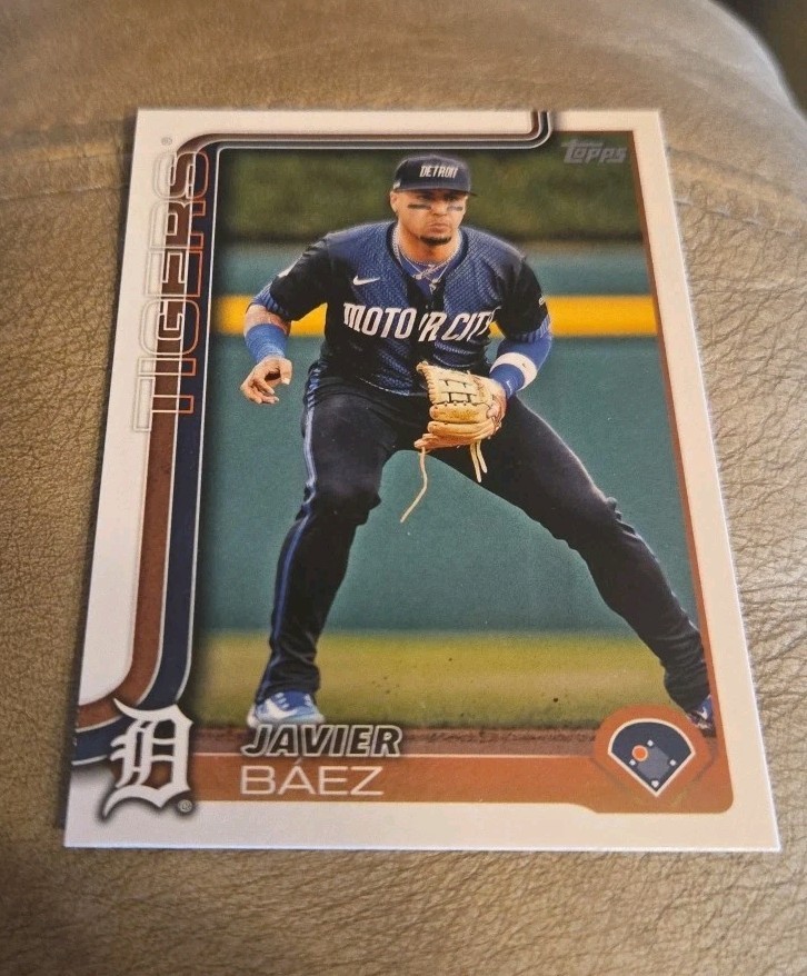 Javier Baez 2025 Topps Series 2 #545 Detroit Tigers