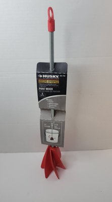 #ad Husky Helix 5 Gallon Paint Mixer Drill Attachment Fits all drills New $19.99