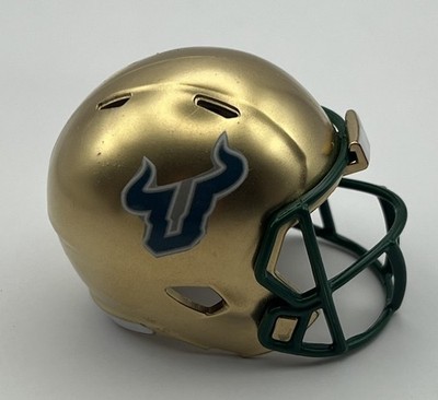 Custom South Florida USF Pocket Pro Helmet Gold American Conference