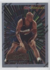 1994-95 Topps Finest Corner Stone Charles Barkley #CS8 HOF 4xw