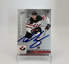 Nicolas Roy SIGNED Upper Deck 2017 Team Canada Juniors #13 - Colorado Avalanche