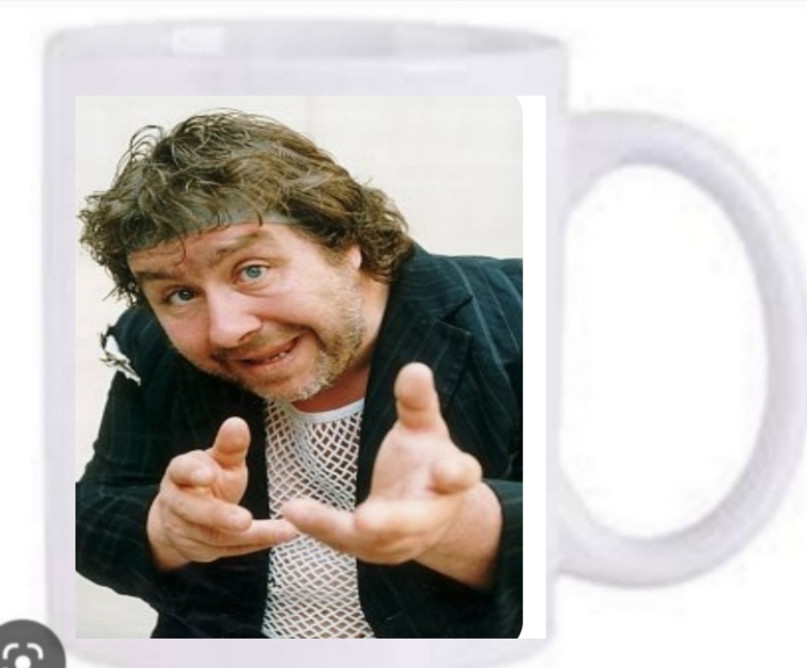 Taza de café Rab C Nesbitt apta para lavavajillas nueva y en caja