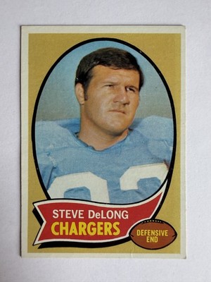 1970 Topps # 49 Steve Delong VG-EX