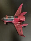 VTG ARAH GI Joe Cobra 1986 Terror Drome Firebat Jet Nice W/ Landing Gear