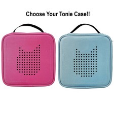Tonies Carrying Case - Travel Compact - Choose Your Color - Holds up to 10