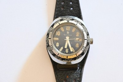 Seltene Lip Dauphine Waterproof Automatik Uhr 60er Jahre