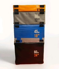 ZIVA Foam Plyometric Jump Dual Surface Plyo Boxes Training Box, READ BELOW 👇🏻