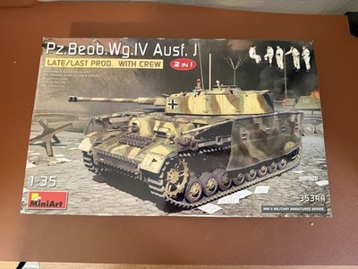 Miniart 35344 1/35 Pz.Kpfw.IV Ausf. J Late/Last Production w/crew  6588