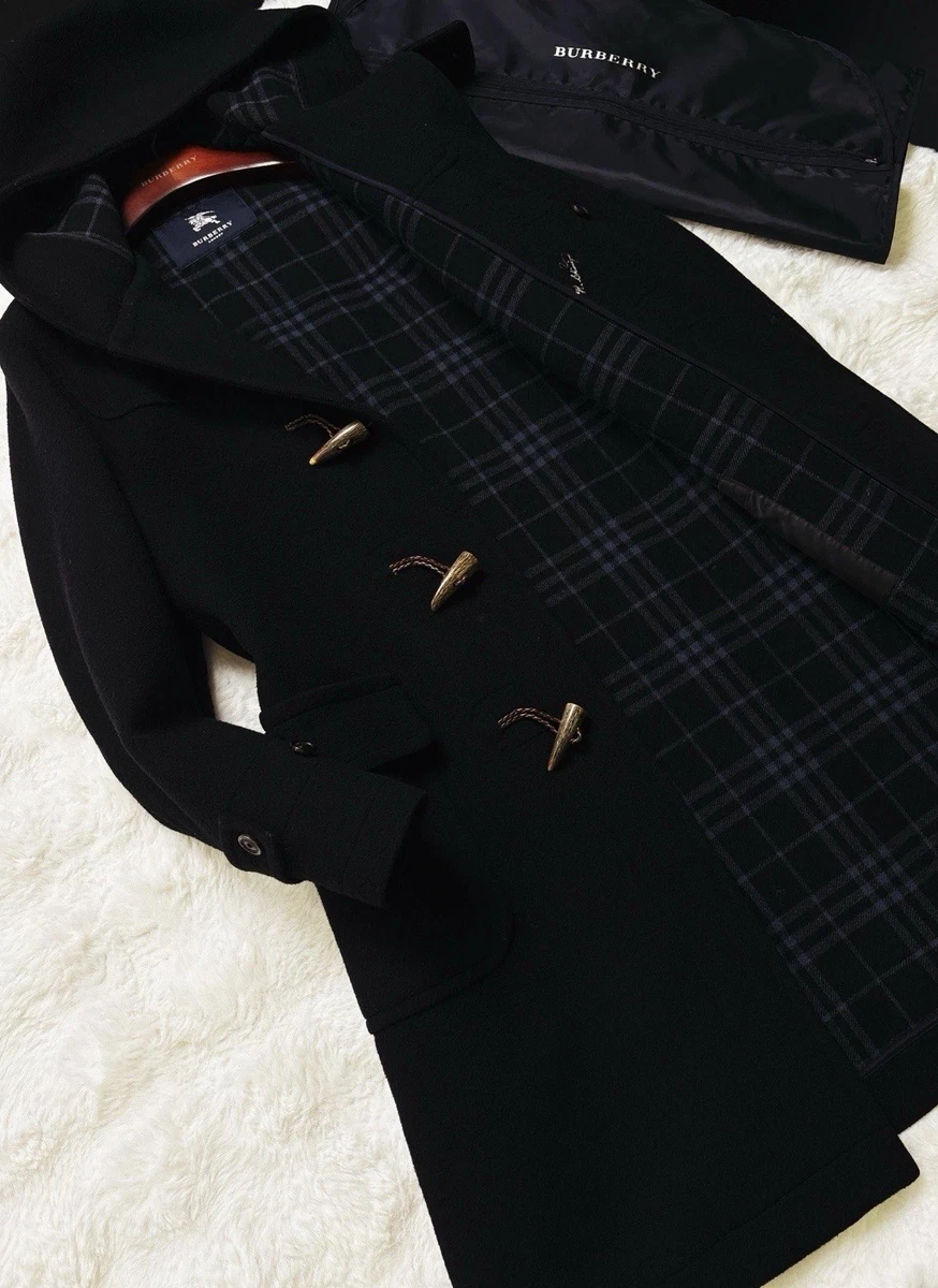 Burberry Wool Duffle Coat In Men's Coats & Jackets for sale - eBay
