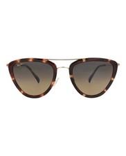 Maui Jim Unisex Cat Eye Tortoise Gold Bronze Fashion Designer Eyewear