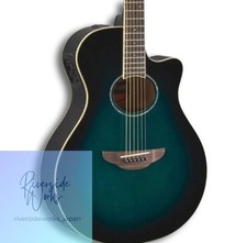 Yamaha APX600 Acoustic Electric Guitar Blue Burst
