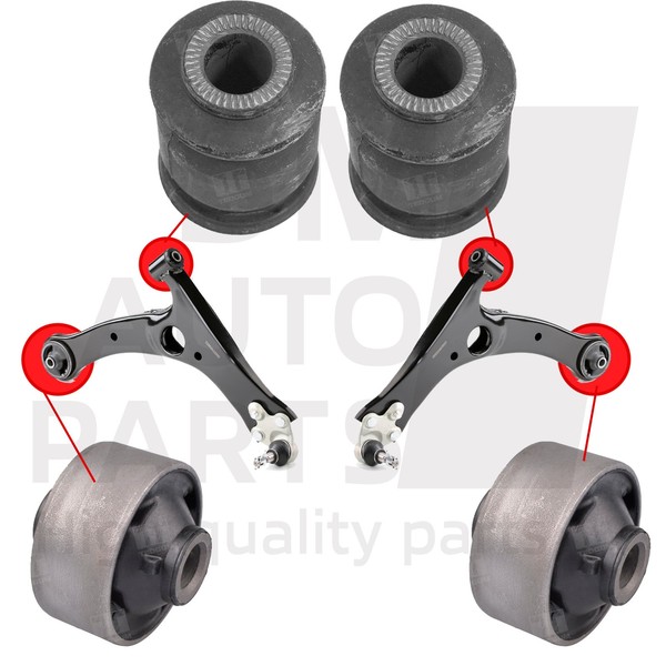 Silent Kit Querlenkerblock Vorne Unten Toyota Avensis T27-image