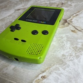 Nintendo Game Boy Color Kiwi Lime Green Handheld Console System Tested & Working