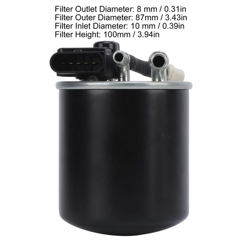 ⁺WK820/17 Fuel Filter Metal Oil Filter Repalcement For Mercedes C/E/SClass W204 - Picture 14 of 22