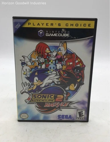 Nintendo Gamecube Sonic Adventure 2: Battle CIB (Untested/F-P/TLC)