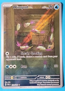 Pokémon TCG Wimpod Paradox Rift 191/182 Holo Illustration Rare NM