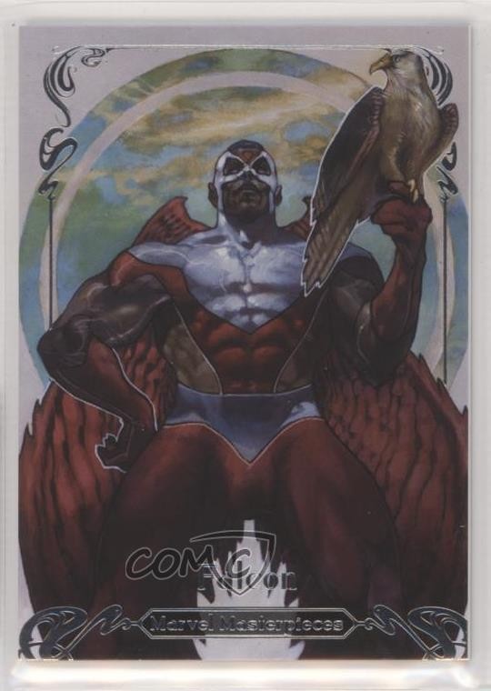 2018 Upper Deck Marvel Masterpieces Level 2 24/1499 Falcon #53 ip5