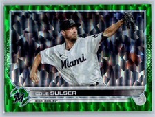 Cole Sulser 2002 Topps #US103 Green Ice /499