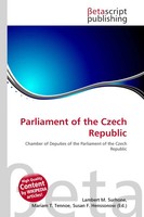 Lambert M. Surhone (U. A.) | Parliament Of The Czech Republic | Taschenbuch