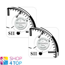 2 SEIKO SEIZAIKEN WATCH BATTERIES 362 SR721SW SR58 SILVER OXIDE 1.55V 2026 NEW
