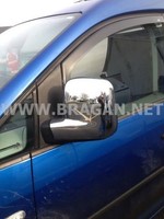 Spiegelkappen FüR Citroen Berlingo 2012+ ABS Chrom Spiegelpoliert ZubehöR
