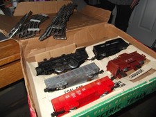 Vintage Marx Model Train Set No 25275, Locomotive no 490