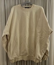 BRANDY MELVILLE John Galt Cream Erica Sweatshirt One Size