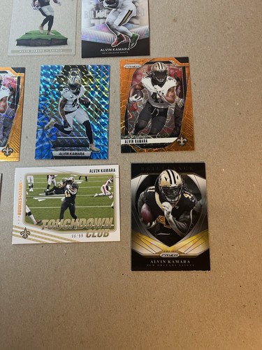 Alvin Kamara 8 Card Lot Great Player Great Lot - Imagen 5 de 10