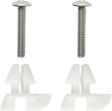 Toilet Seat Bolts for Kohler 1239016 Hardware Pack, for Kohler Toilet Seat Parts