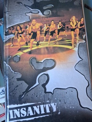 Insanity 60-Day Total Body Workout Program 13 Disc DVD Set Big Box Fitness