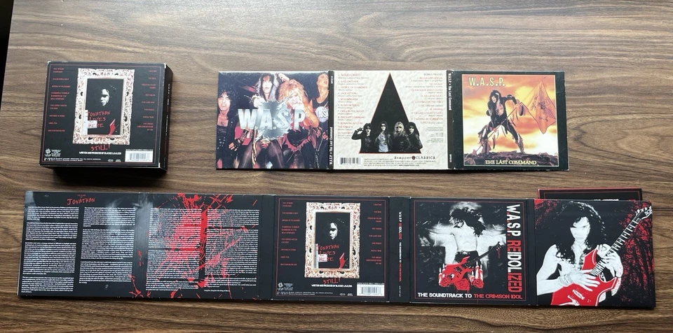 W.A.S.P. CD Lot - The Last Command & Re-Idolized: Soundtrack To The Crimson Idol Foto 4 de 4