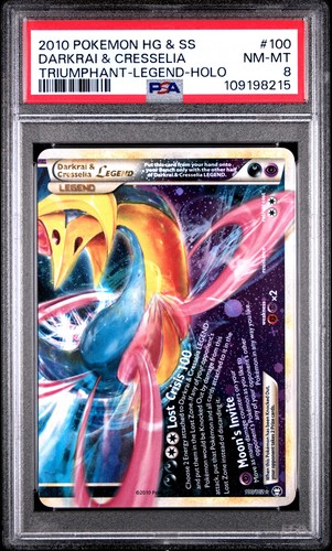 Darkrai & Cresselia LEGEND graded PSA 8 for sale on eBay